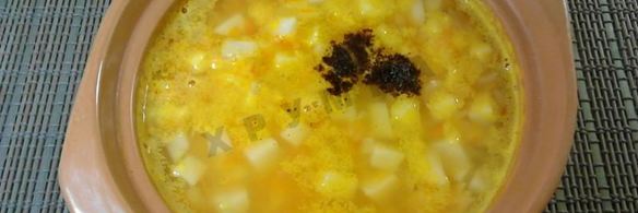 суп пюре гороховый с курицей