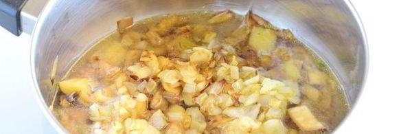 суп-пюре из баклажанов