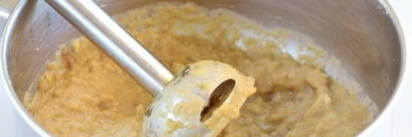 суп-пюре из баклажанов