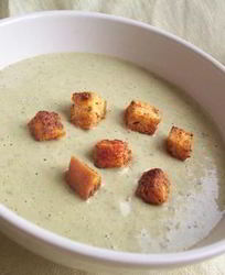 Суп-пюре из белых грибов