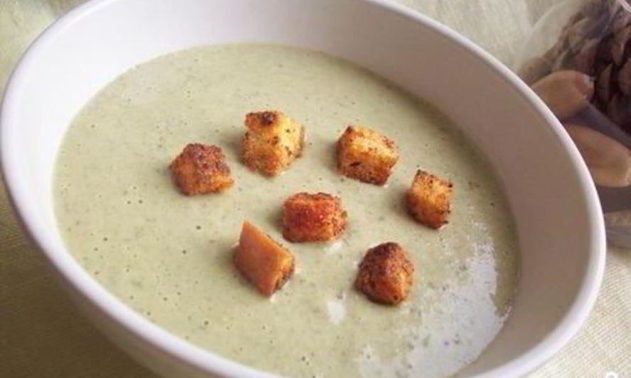 Рецепт супа-пюре из белых грибов