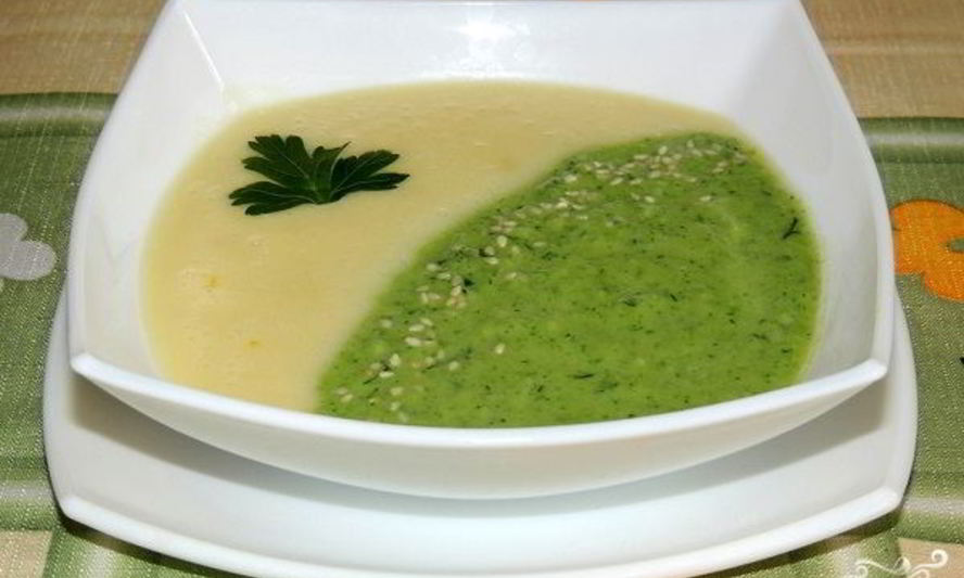 Рецепт супа-пюре из брокколи и кабачков