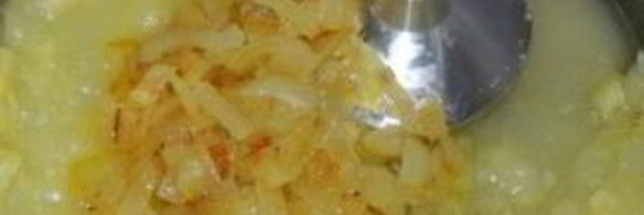 суп-пюре из брокколи и кабачков