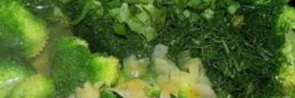 суп-пюре из брокколи и кабачков