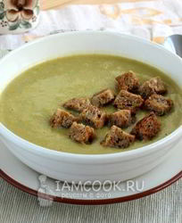 Суп-пюре из брокколи в мультиварке