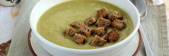 суп-пюре из брокколи в мультиварке