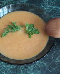 Суп-пюре из чечевицы по-турецки