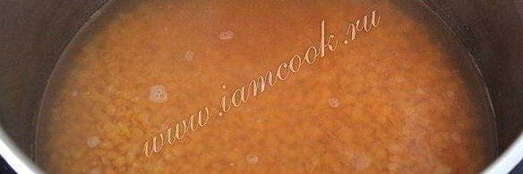 суп пюре из чечевицы