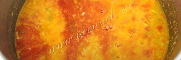 суп пюре из чечевицы