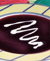 Суп-пюре из черники