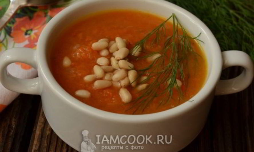 Рецепт супа-пюре из фенхеля и моркови