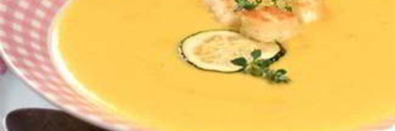 Суп-пюре из кабачков