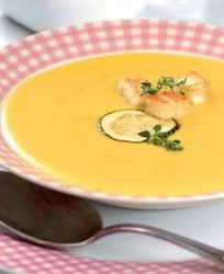 Суп-пюре из кабачков