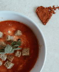 Суп-пюре из красного болгарского перца