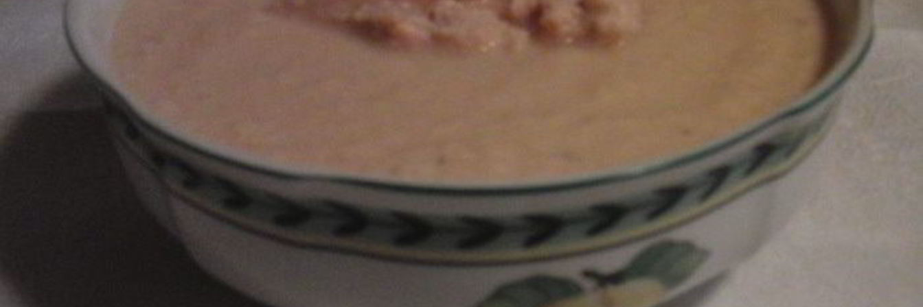 Суп-пюре из красной рыбки