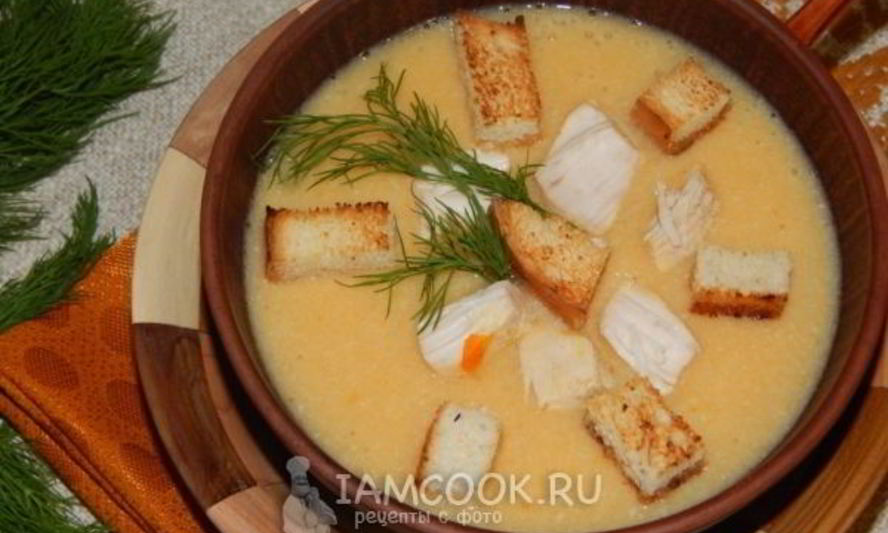 Рецепт супа-пюре из курицы с картофелем