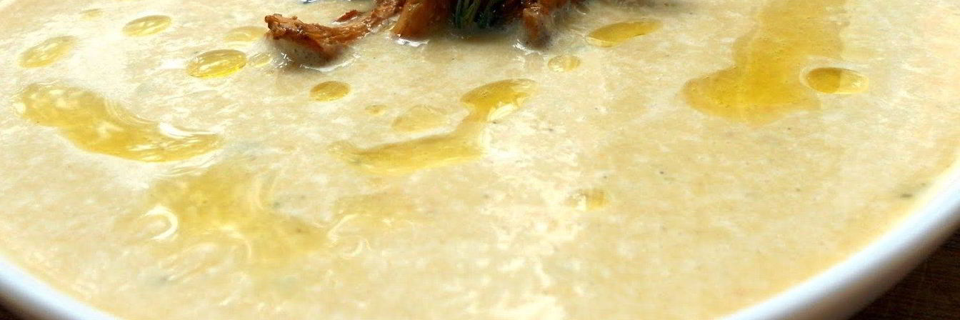 Суп-пюре из лисичек