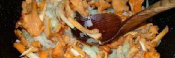 суп-пюре из лисичек