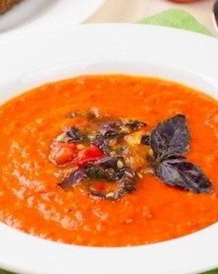 Суп-пюре из помидоров