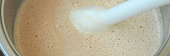 суп-пюре из риса с чечевицей