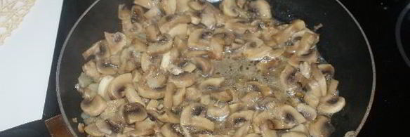 суп-пюре из шампиньонов