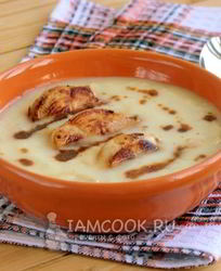 Суп пюре из спаржи