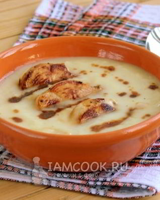 Суп пюре из спаржи