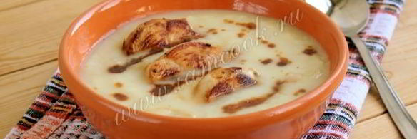 суп пюре из спаржи