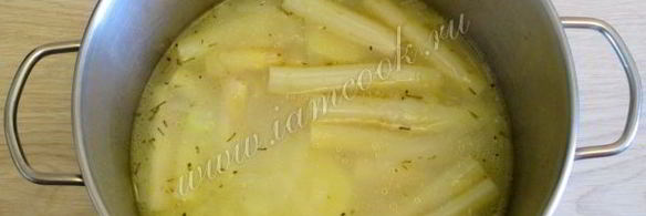 суп пюре из спаржи