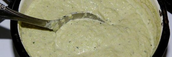 суп-пюре из цукини, брокколи и шампиньонов