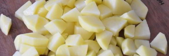 суп-пюре из цветной капусты и картофеля