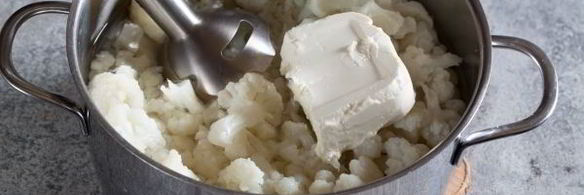 суп-пюре из цветной капусты с сыром