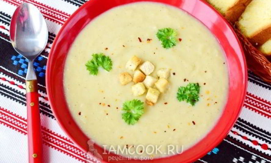 Рецепт супа-пюре из цветной капусты со сливками