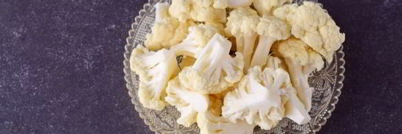 суп-пюре из цветной капусты со сливками