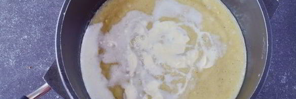 суп-пюре из цветной капусты со сливками