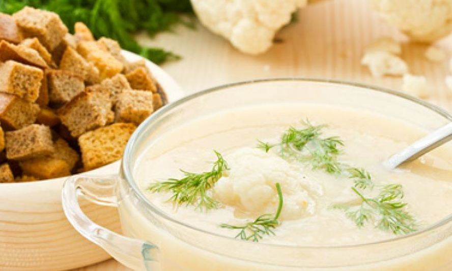 Рецепт супа-пюре из цветной капусты