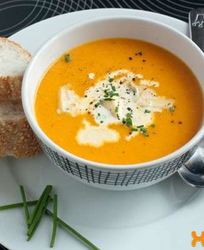 Суп пюре из тыквы