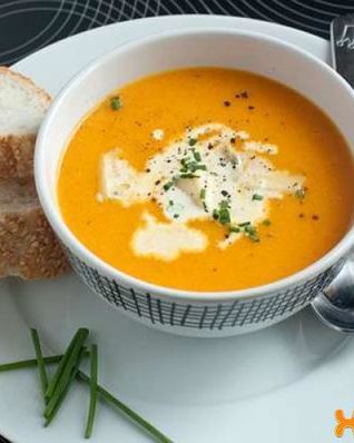 Суп пюре из тыквы