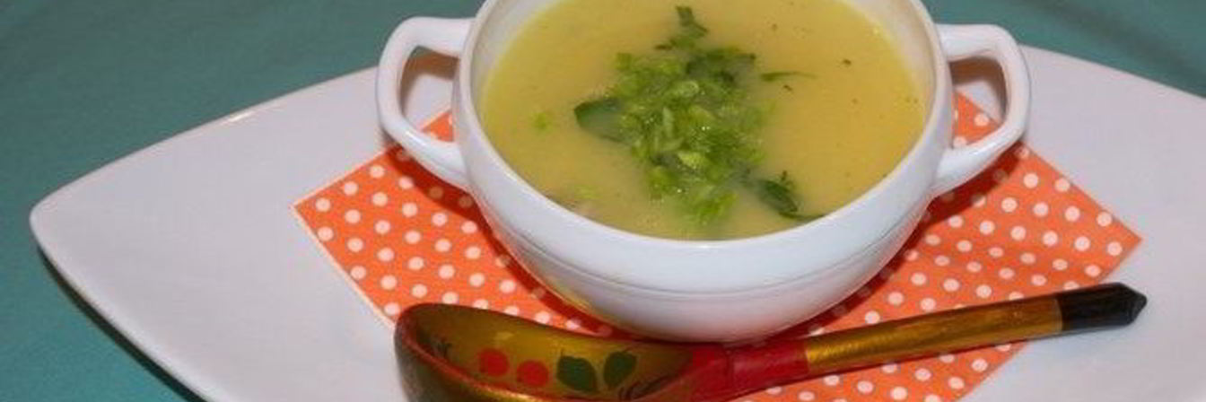 Суп-пюре картофельный с курицей