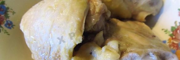 суп пюре на курином бульоне из шампиньонов