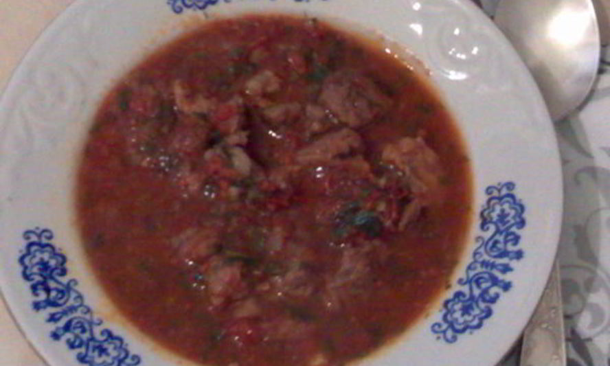 Рецепт супа-пюре острого