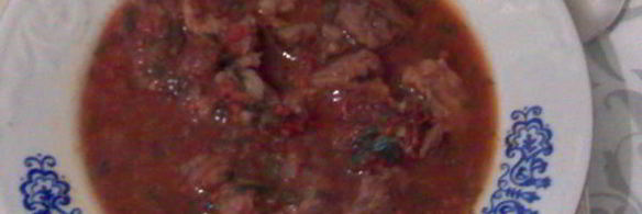 суп-пюре острый