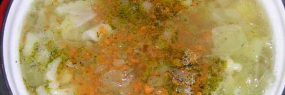 суп-пюре овощной