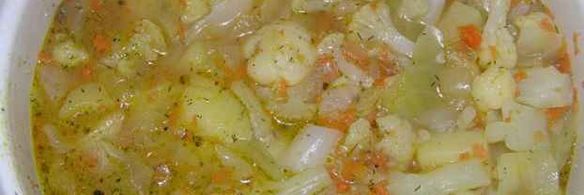 суп-пюре овощной