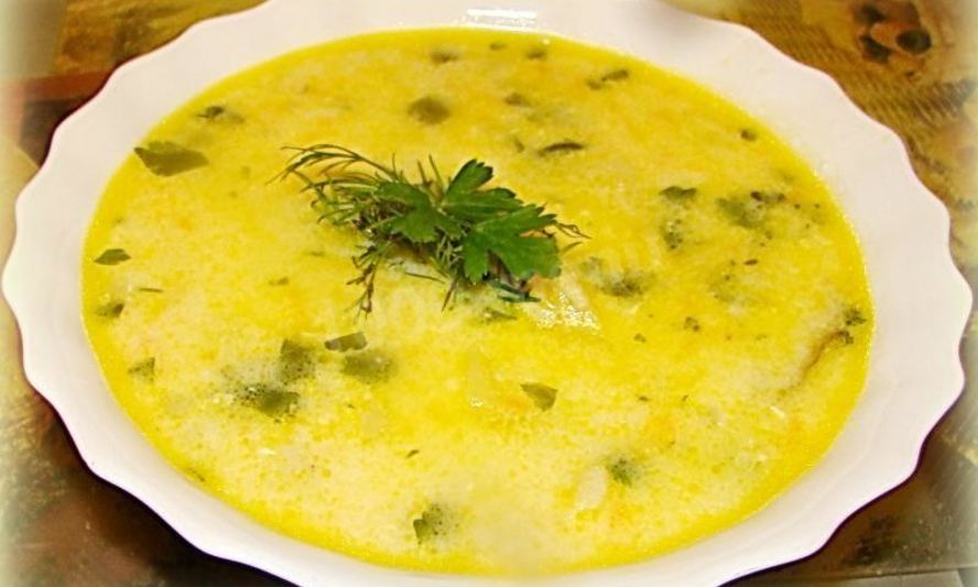 Рецепт супа пюре с брокколи креветками и сыром