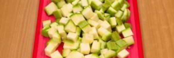 суп-пюре с кабачками и цветной капустой