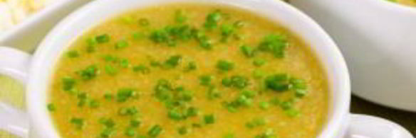 суп-пюре с кабачками и цветной капустой