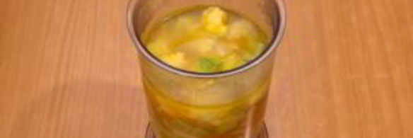 суп-пюре с кабачками и цветной капустой