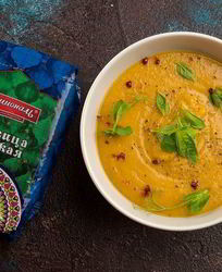 Суп-пюре с красной чечевицей