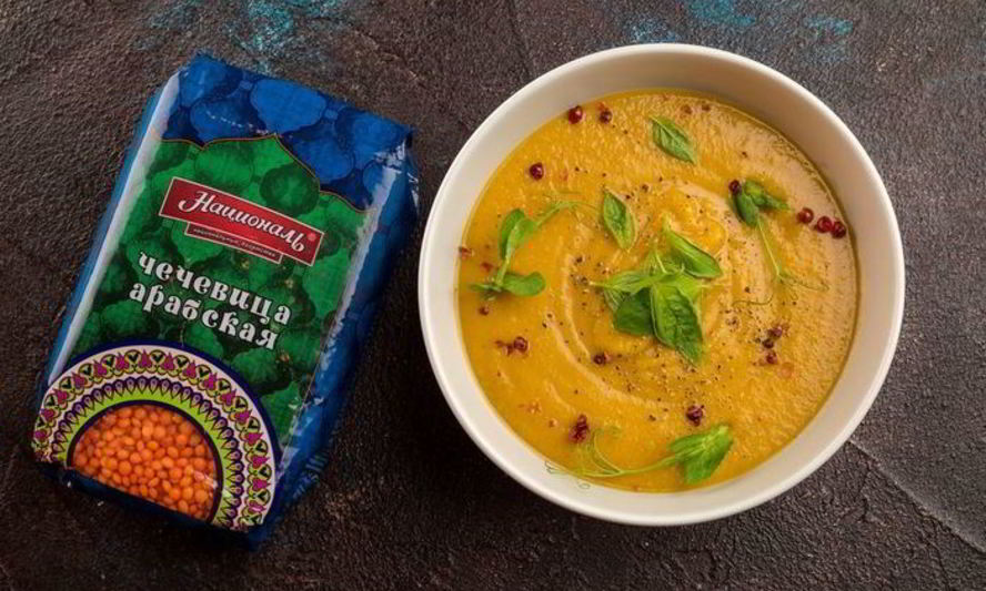 Рецепт супа-пюре с красной чечевицей